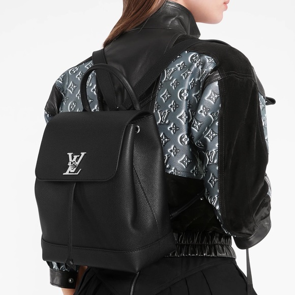 Louis Vuitton⚡️Rare⚡️Lockme Backpack Black M41815 - Picture 3 of 17